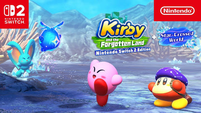 Kirby and the Forgotten Land + Star-Crossed World – Nintendo Switch 2 (Juego Físico)
