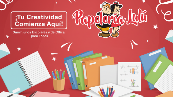 Banner Papelería Lulú