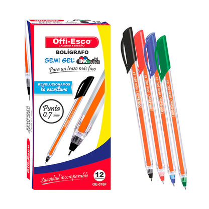 Bolígrafo Semi-Gel OE-076F - Offi-Esco