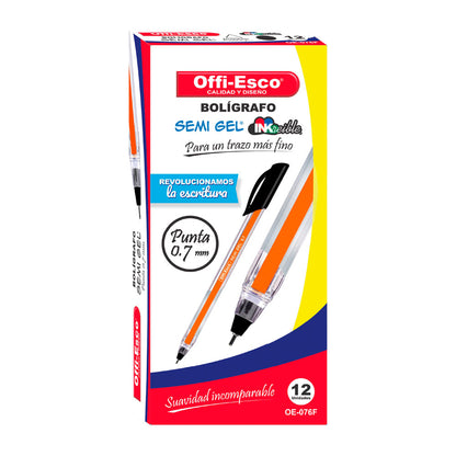 Bolígrafo Semi-Gel OE-076F - Offi-Esco