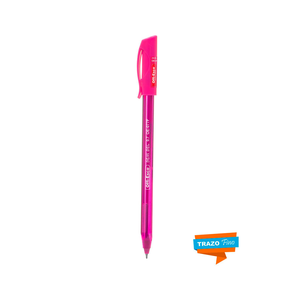 Bolígrafo Semi-Gel 0.7 mm OE-077F – Offi-Esco