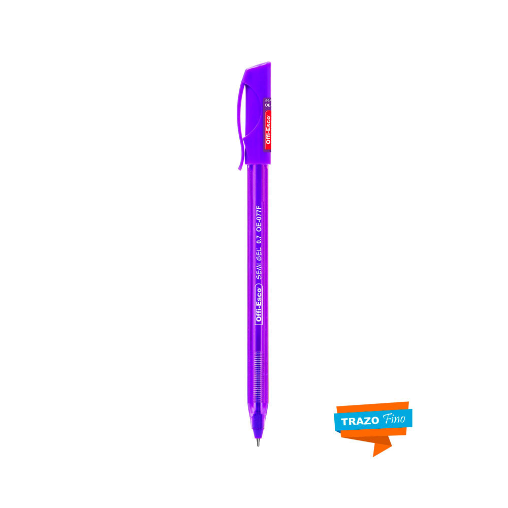 Bolígrafo Semi-Gel 0.7 mm OE-077F – Offi-Esco
